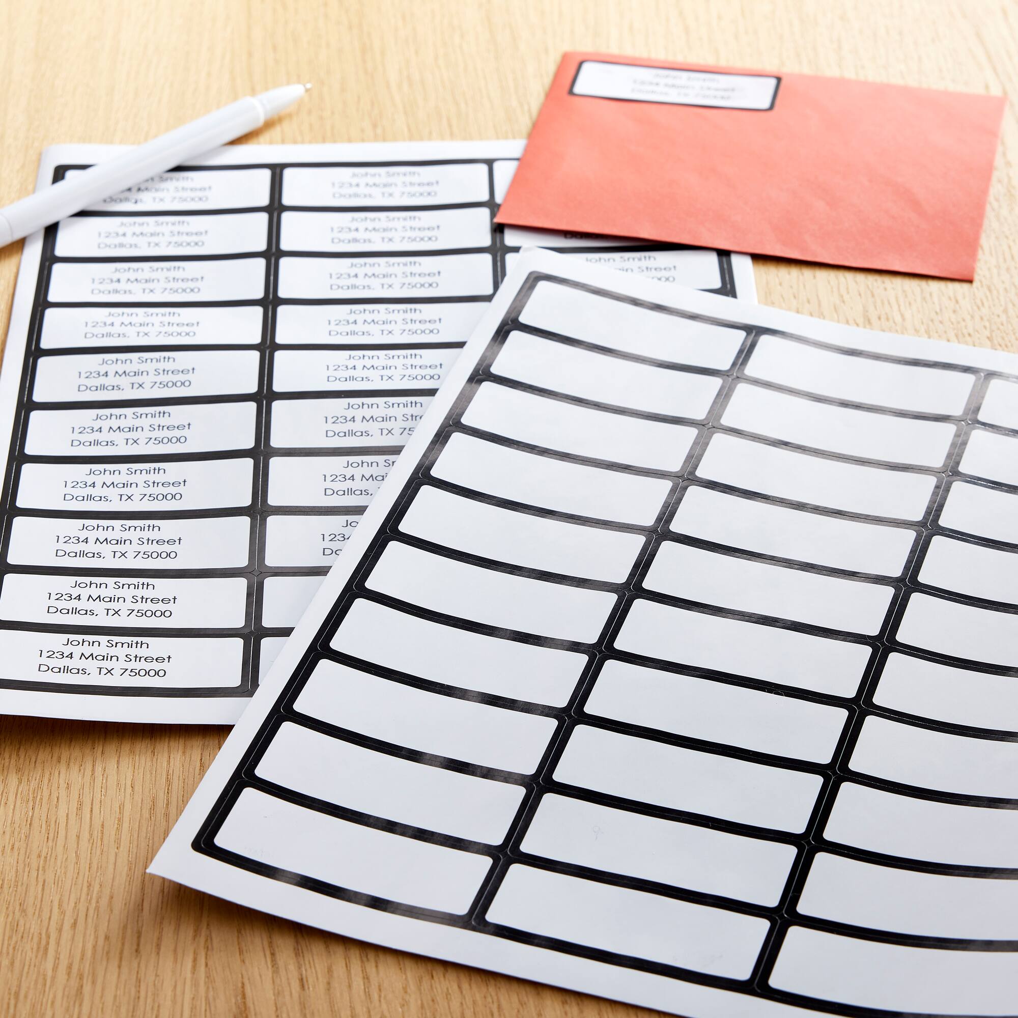 Black Border Address Label Stickers by Recollections™